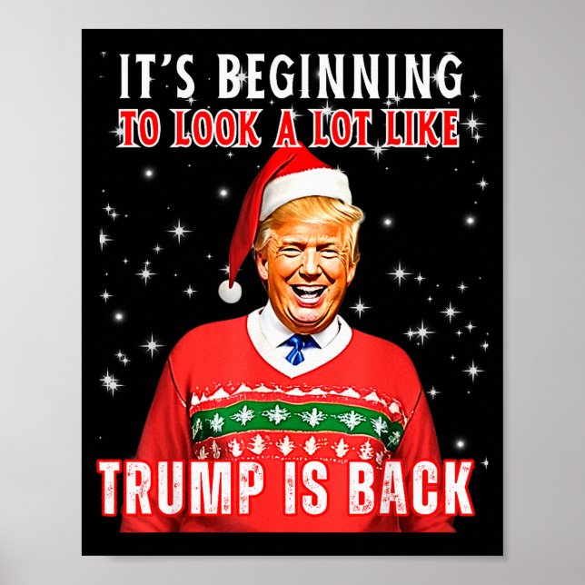Det börjar se ut som att Trump är tillbaka Poster (Framsidan)
