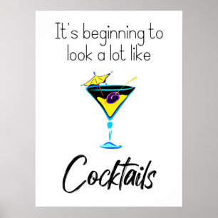 Det börjar se ut som cocktailar poster