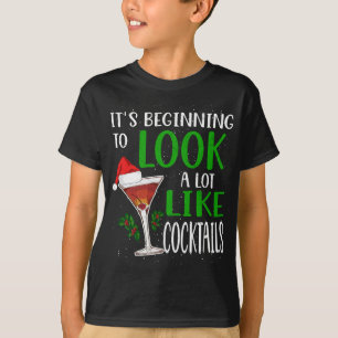Det börjar se ut som Cocktails roligt T Shirt