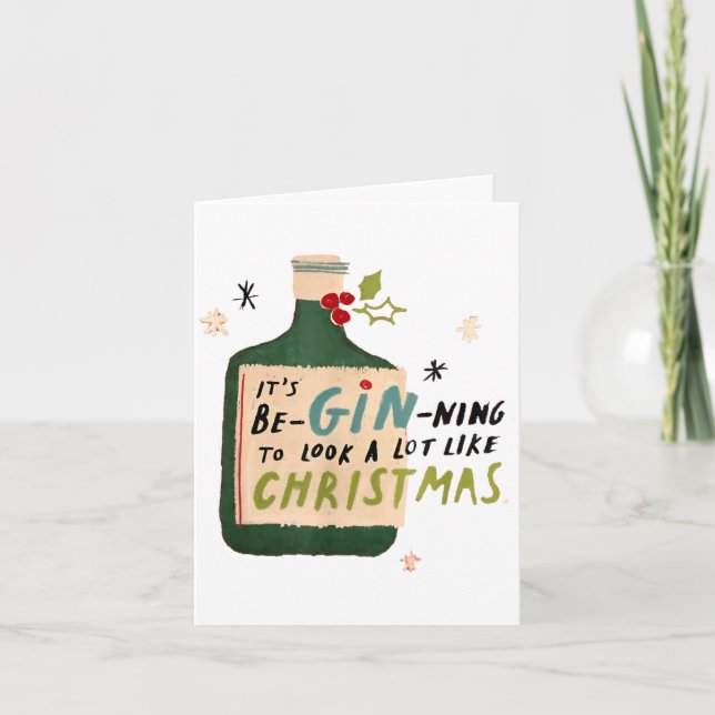 Det börjar se ut som Tails Rolig Chri Kort (Framsida)