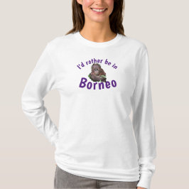 Det Borneo Orangutandjurlivet reser T Shirt