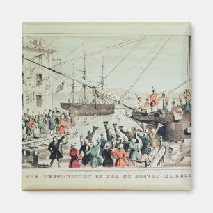 Det Boston Teapartyet, 1846 Magnet