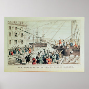 Det Boston Teapartyet, 1846 Poster