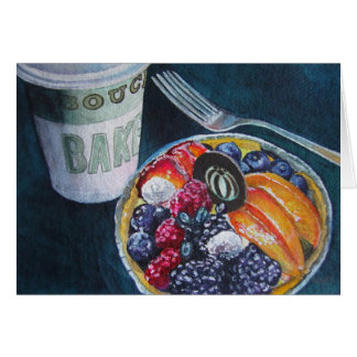 Det Bouchon bagerit Syrlig-till-Går Hälsningskort