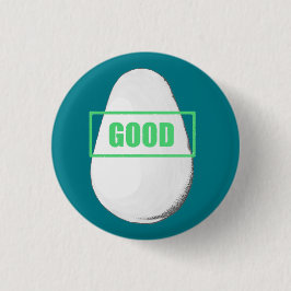 Det bra ägget klämmer fast knapp