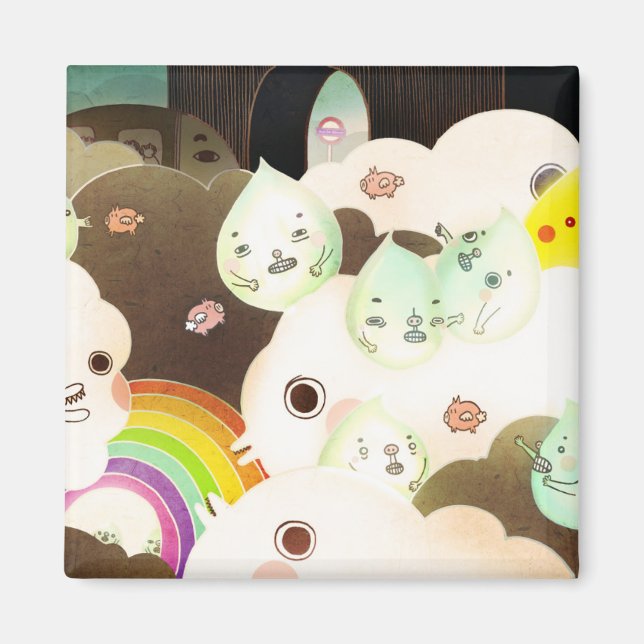 Det bra gamla brittiska vädret 2014 magnet (Framsidan)