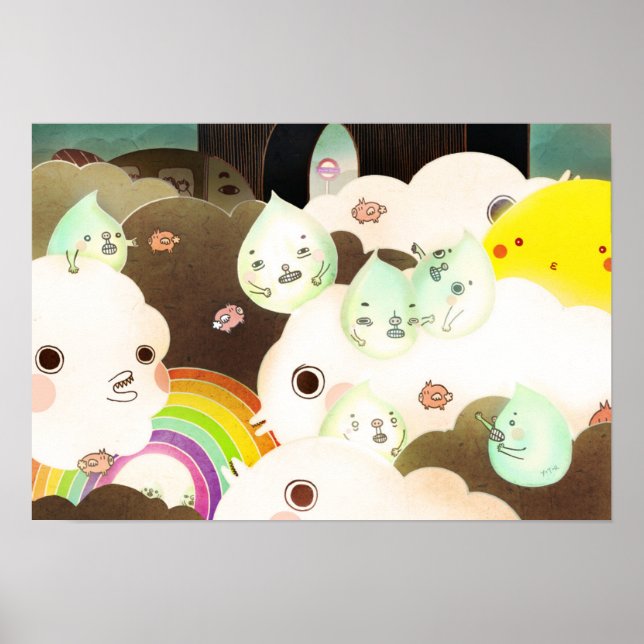 Det bra gamla brittiska vädret 2014 poster (Framsidan)