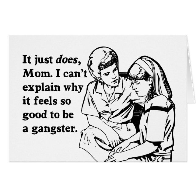 det bra känselförnimmelser som är en hälsningskort (Framsidan Horizontal)