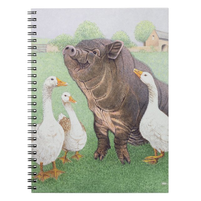 Det bra livet anteckningsbok med spiral (Framsidan)