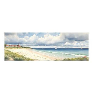 Det breda Sjölandskapet "Norfolk som lever av have Fototryck