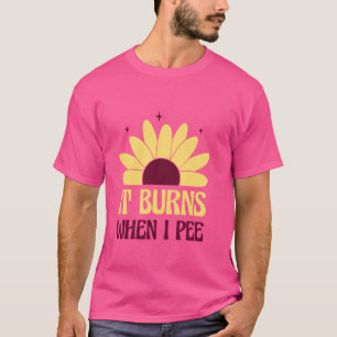 Det brinner när jag pommar på Lomme meme Sarcastic T Shirt
