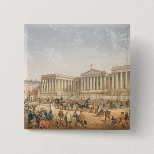 Det brittiska museet, c.1862 (färglithoen) knapp