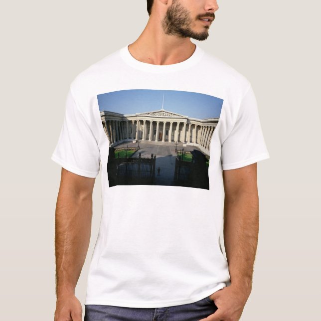 Det brittiska museet tee shirt (Framsida)