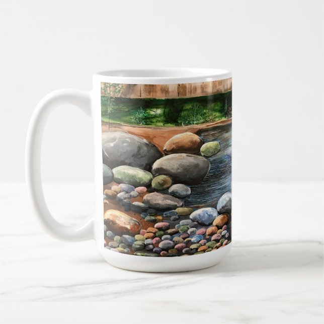 det  BROOK SCENE VARDAGSRUMMET MIDDAGSKONTOR Kaffemugg (Vänster)