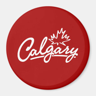 Det Calgary löv skrivar Magnet