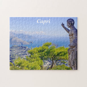 Det Capri berg beskådar Pussel