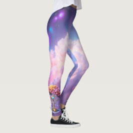 Det Celestiala Trädet för Att Bli. Leggings