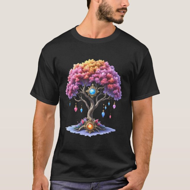 Det Celestiala Trädet för Att Bli. T Shirt (Framsida)