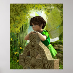 Det Celtic felika affischtrycket Poster