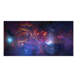 Det centrala området i Milky Way galaxy Fototryck