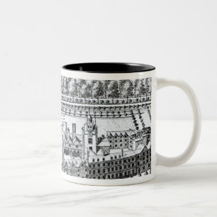 Det Charterhouse sjukhuset, c.1720 Två-Tonad Mugg
