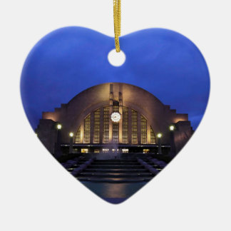 Det Cincinnati centrerar fackligt slutligt/museet Julgransprydnad Keramik