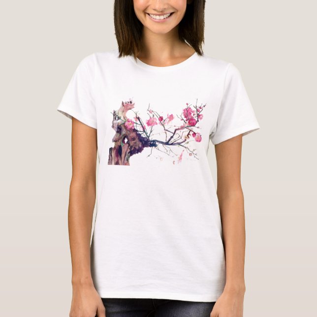 Det CMCarlson körsbäret blomstrar tanktop Tee (Framsida)