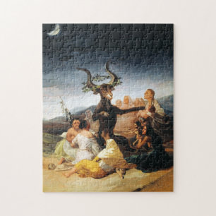 Det CovenFrancisco José de Goya mästerverk måla Pussel