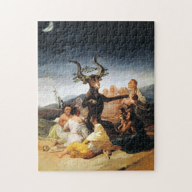 Det CovenFrancisco José de Goya mästerverk målar Pussel (Vertikal)