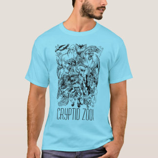 Det Cryptid Zoomonster Mosar-upp utslagsplatsen T-shirt