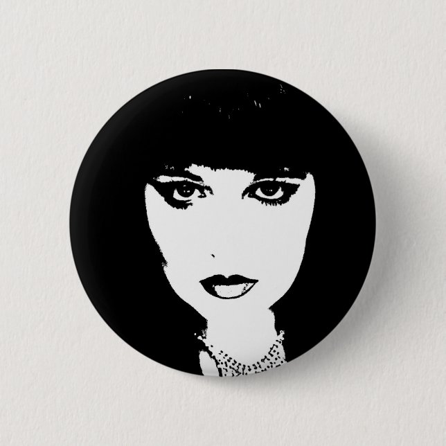 Det Crystal solskenet knäppas Knapp (Framsida)