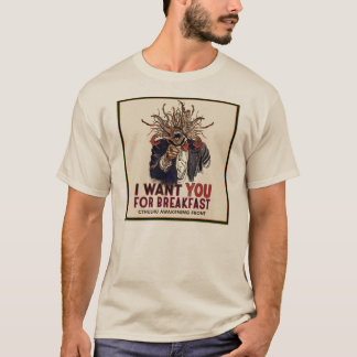 Det Cthulhu uppvaknandet beklär T-shirt