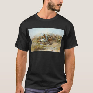 Det Custer slagsmål av Charles Marion Russell T-shirt