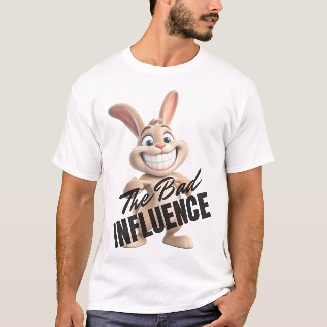 Det dåliga inflytandet t shirt (Framsida)
