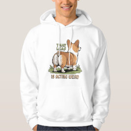 Det där bladet uppför sig konstigt hoodie