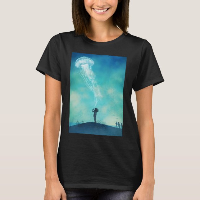 Det där med maneter t shirt (Framsida)