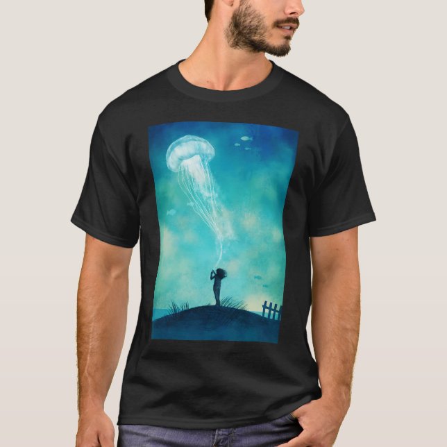 Det där med maneter t shirt (Framsida)