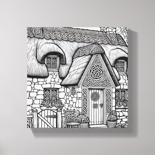 Det där tecknet nr 1 canvastryck (Framsida)