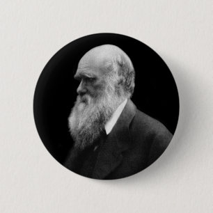 Det Darwin porträtt knäppas Knapp