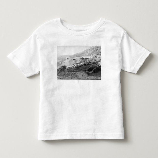 Det De Smet Guld frimärket mal i centralstad Tee Shirt (Framsida)
