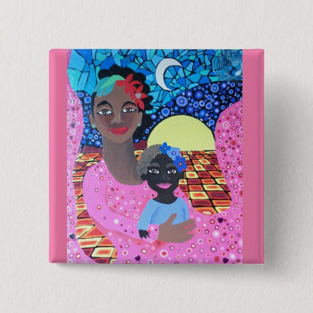 Det det okändaparadismodern & barnet knäppas knapp (Framsida)