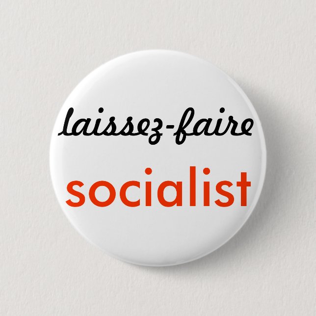 Det djärvt & det önskvärt: kravlös socialism knapp (Framsida)