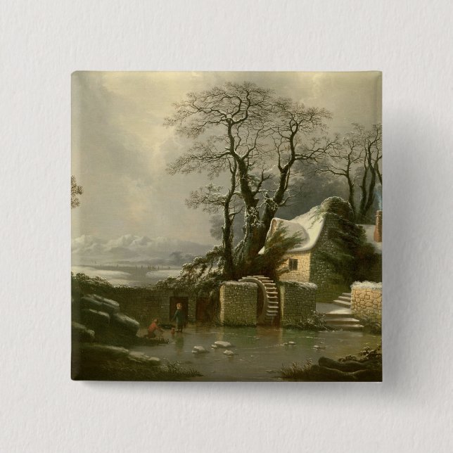 Det djupfryst mal tävlingen knapp (Framsida)