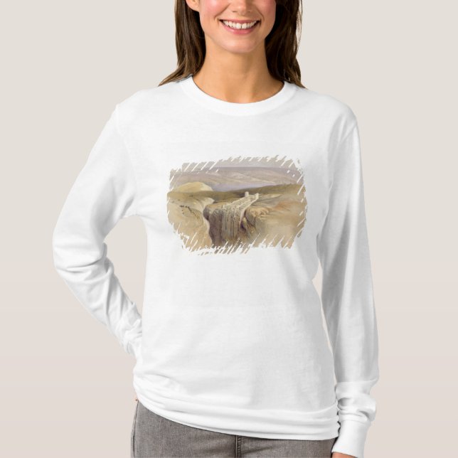 Det döda havet tittar in mot Moab, volym II T-shirt (Framsida)