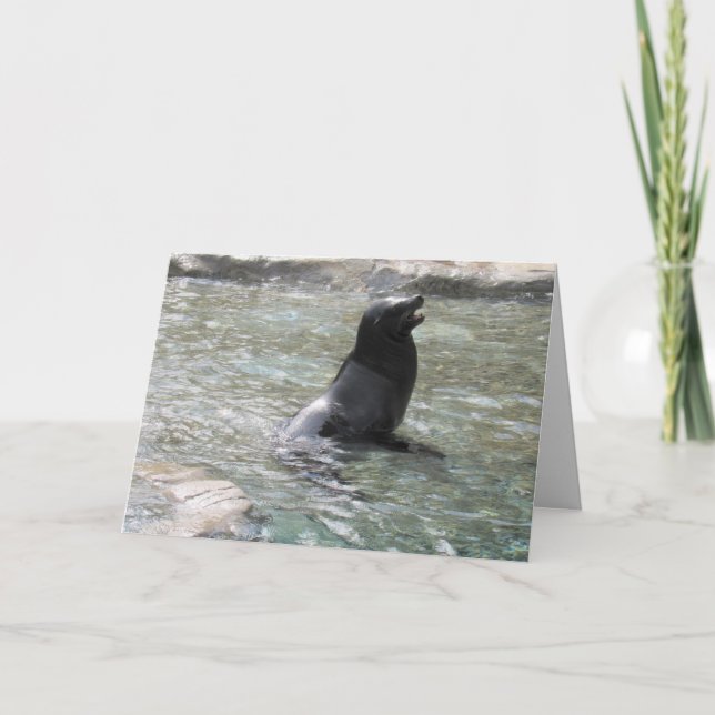 Det dödande sigillet Hälsning Cared Kort (Framsida)