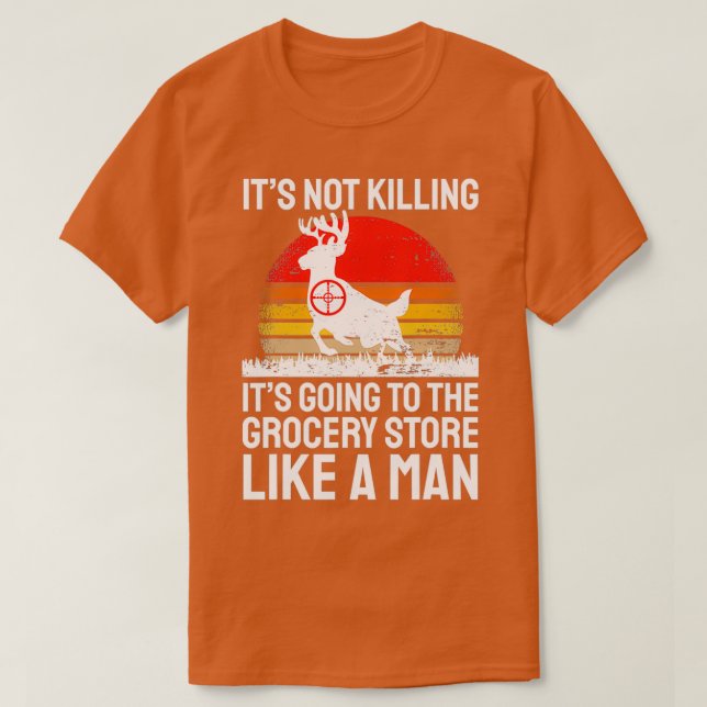 Det dödar inte sin väg till Livsmedel-butiken T Shirt (Design framsida)
