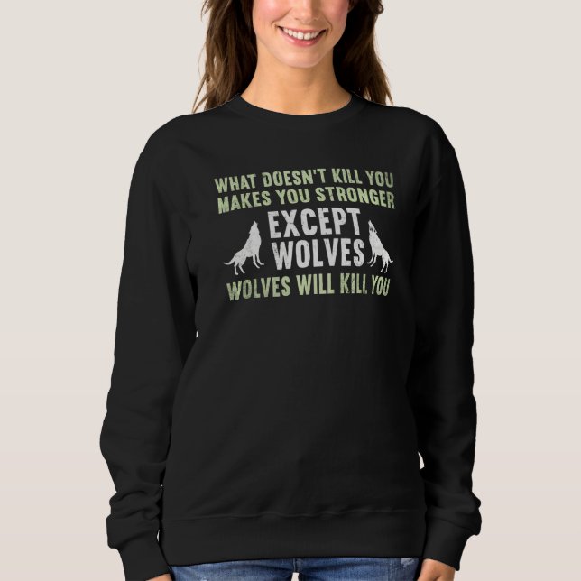Det Dödor inte att du stärker berget T Shirt (Framsida)