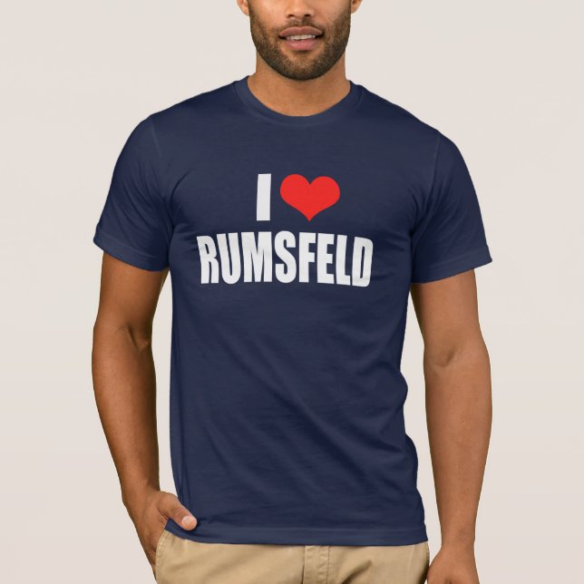Det DONALD RUMSFELD valet utrustar Tee (Framsida)