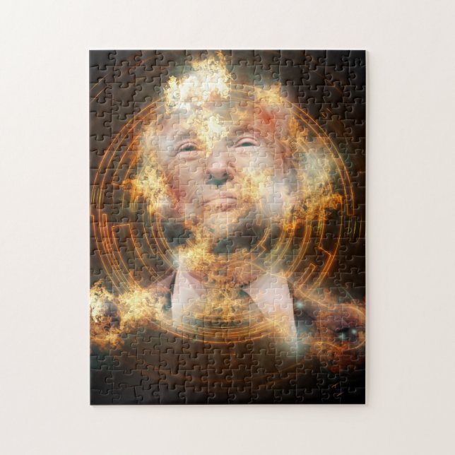 Det Donald Trump 11x14 fotopussel med gåvan boxas (Vertikal)