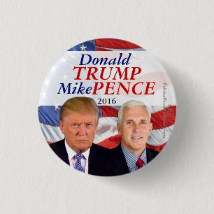 Det Donald Trump Mike encentmyntfotoet 2016 Knapp